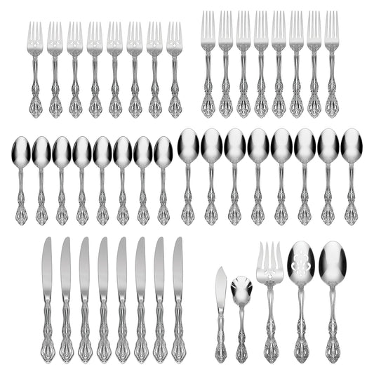 Michelangelo 45-Piece Flatware Set