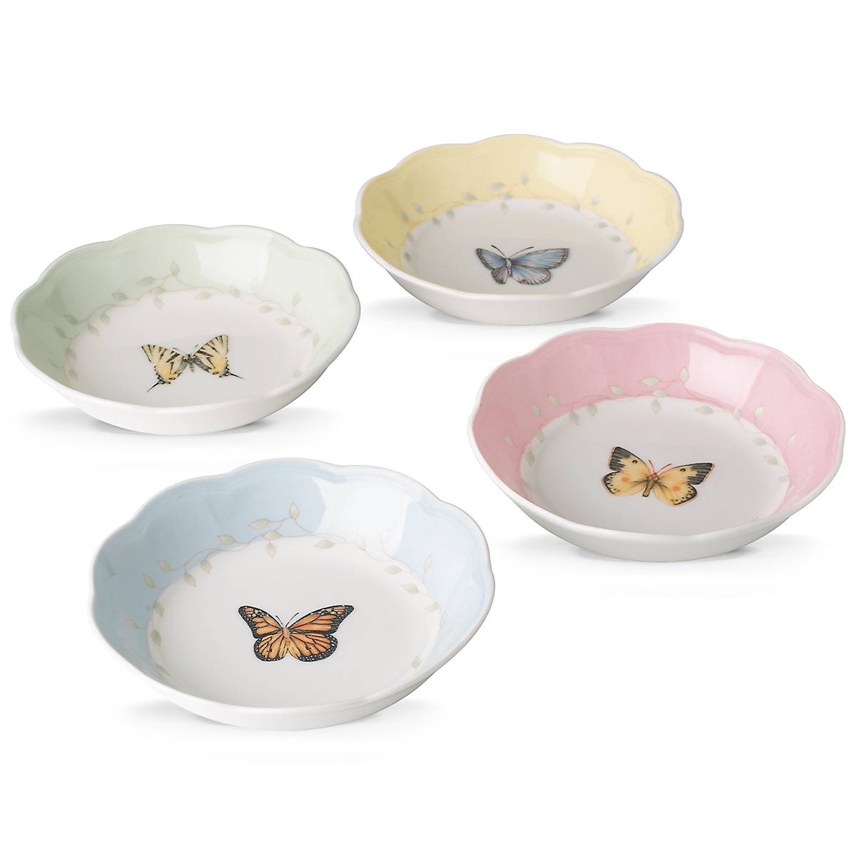 Butterfly Meadow Fruit Bowls, Set 4