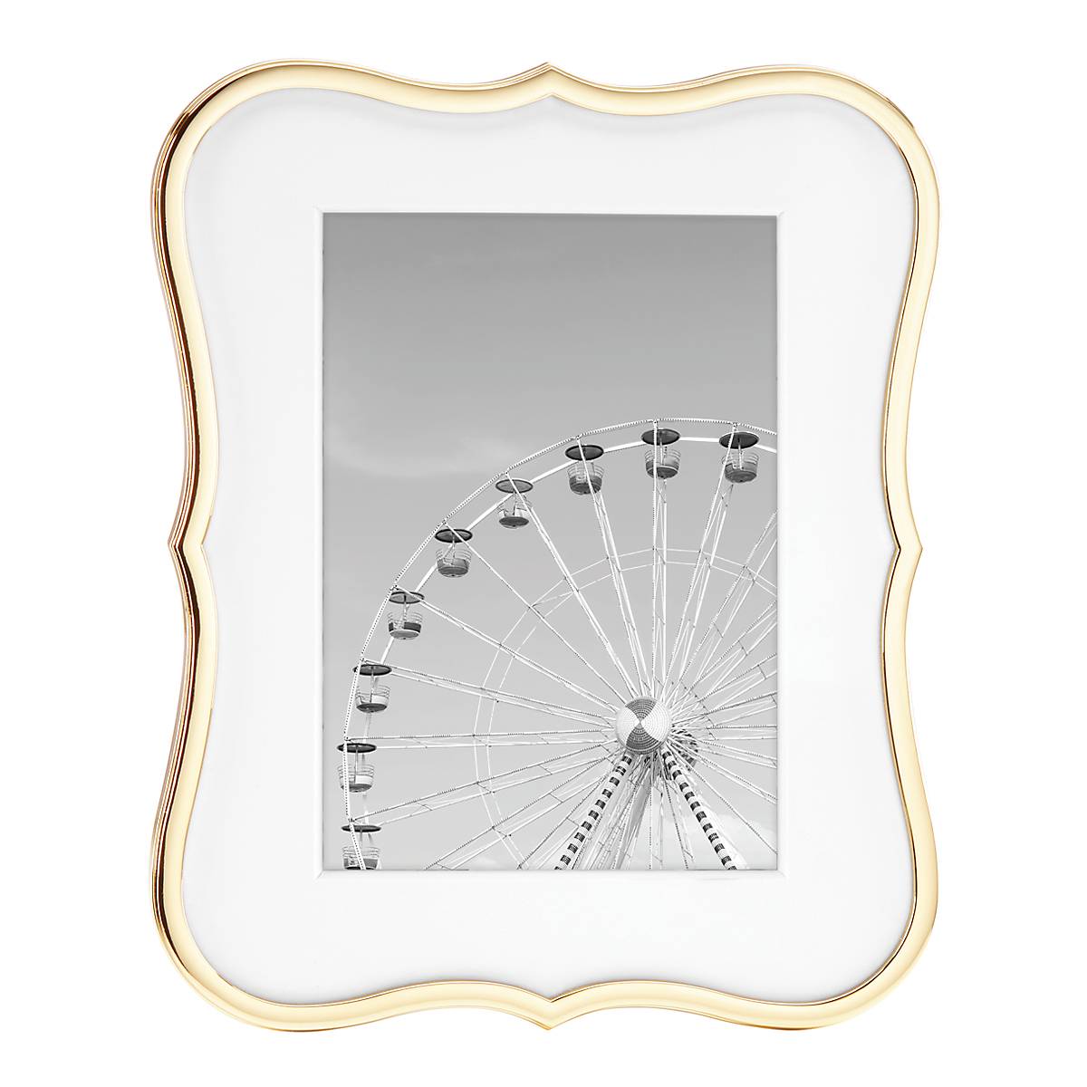 Crown Point Gold 5x7 Photo Frame