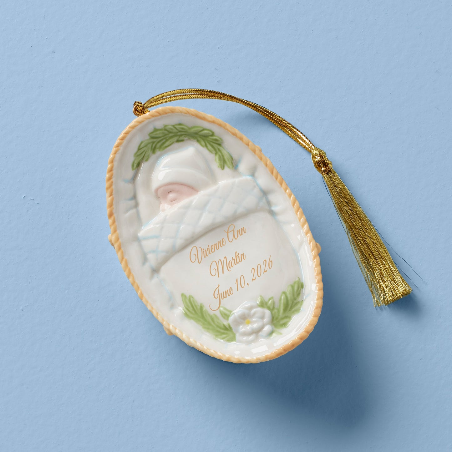 Personalized New Bundle Of Joy Ornament