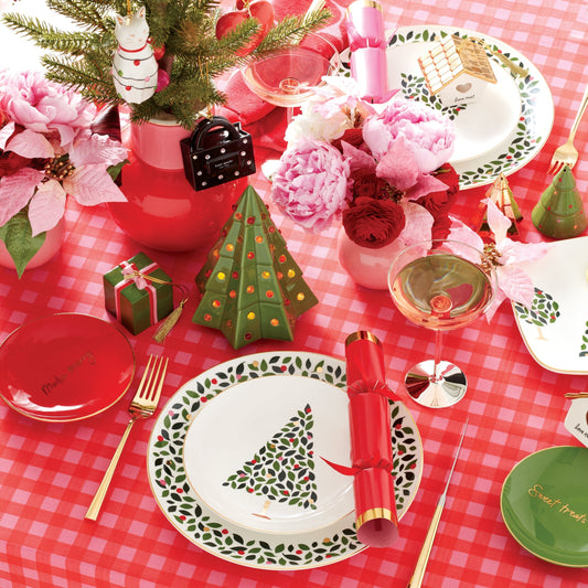 Figural Evergreen Tree Salt & Pepper Set