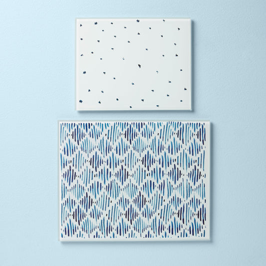 Blue Bay 2-Piece Glass Cutting Board Set