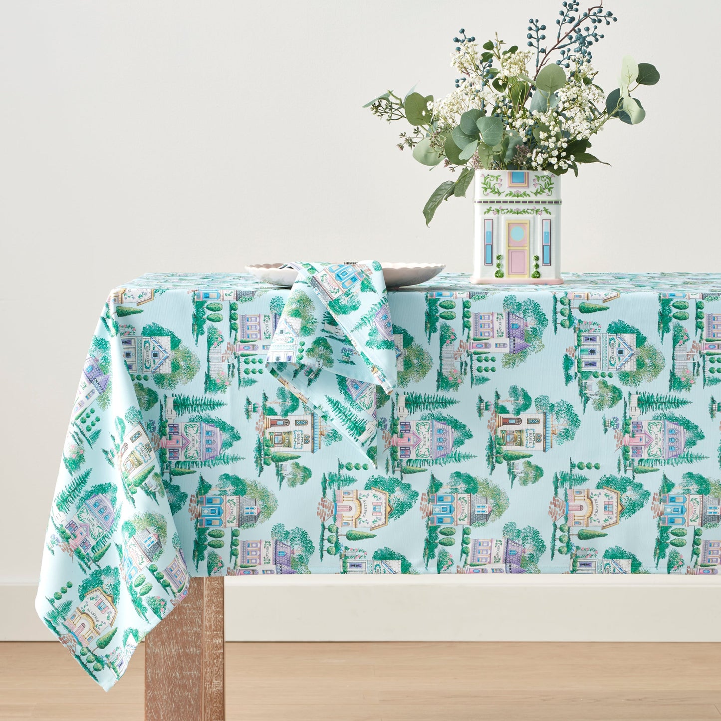Lenox Spice Village Allover 60x120 Tablecloth