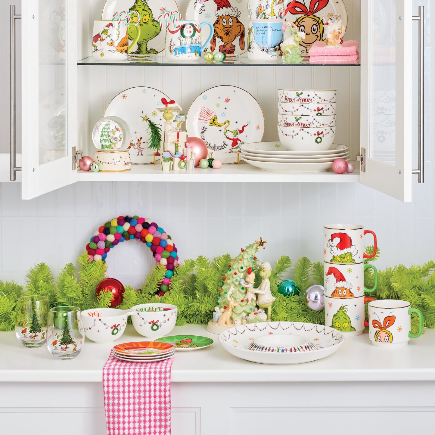 Grinch Gets The Gifts Figurine