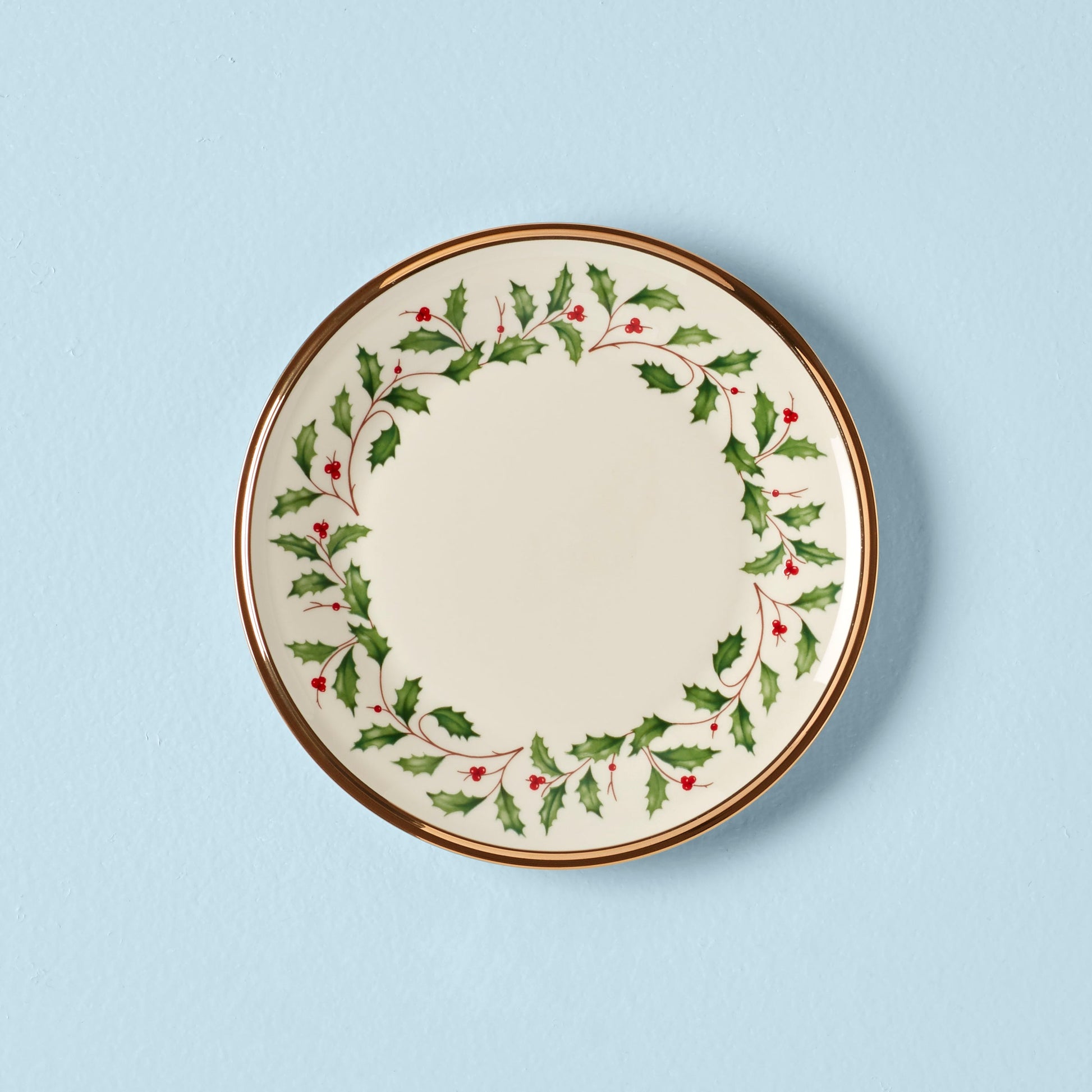 Holiday Butter Plate