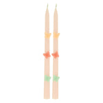 Butterfly Taper Candles, Set of 2
