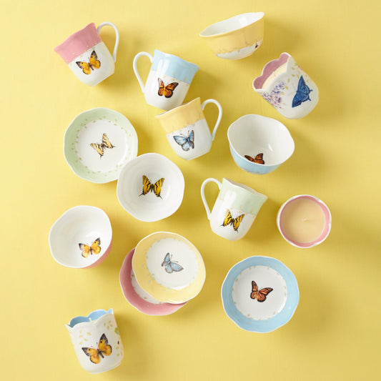 Butterfly Meadow Fruit Bowls, Set 4