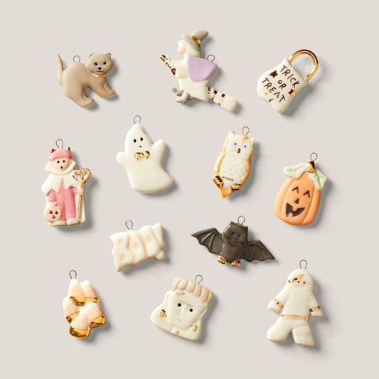 Trick or Treat 12-Piece Mini Ornament Set