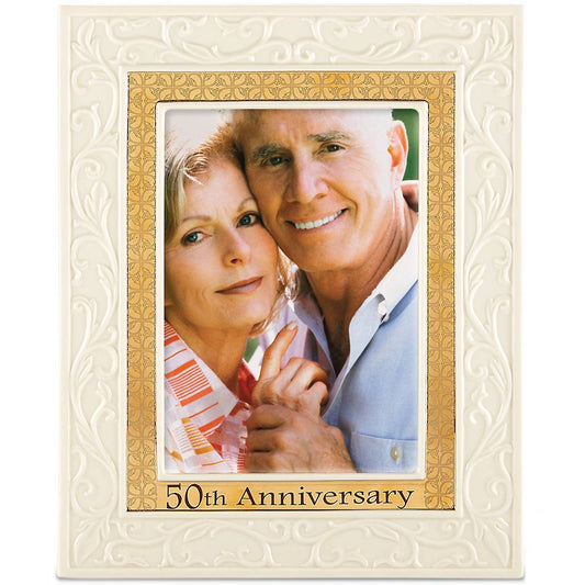 50th Anniversary 5x7 Photo Frame
