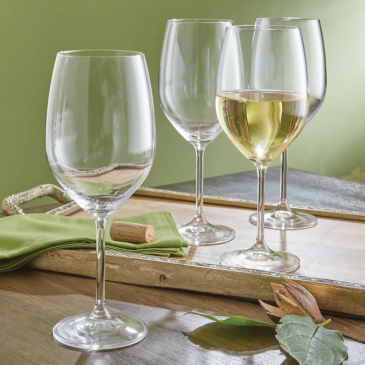 Tuscany Classics White Wine Glasses, Set of 6