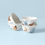 Butterfly Meadow Blue Dessert Bowls, Set of 4