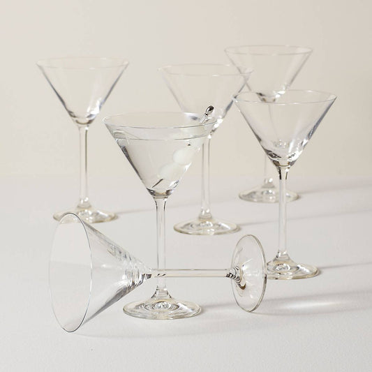 Tuscany Classics Martini Glasses, Set of 6