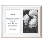 Rosy Glow Double 5x7 Photo Frame