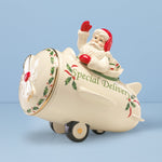 Holiday Santa Airplane Cookie Jar