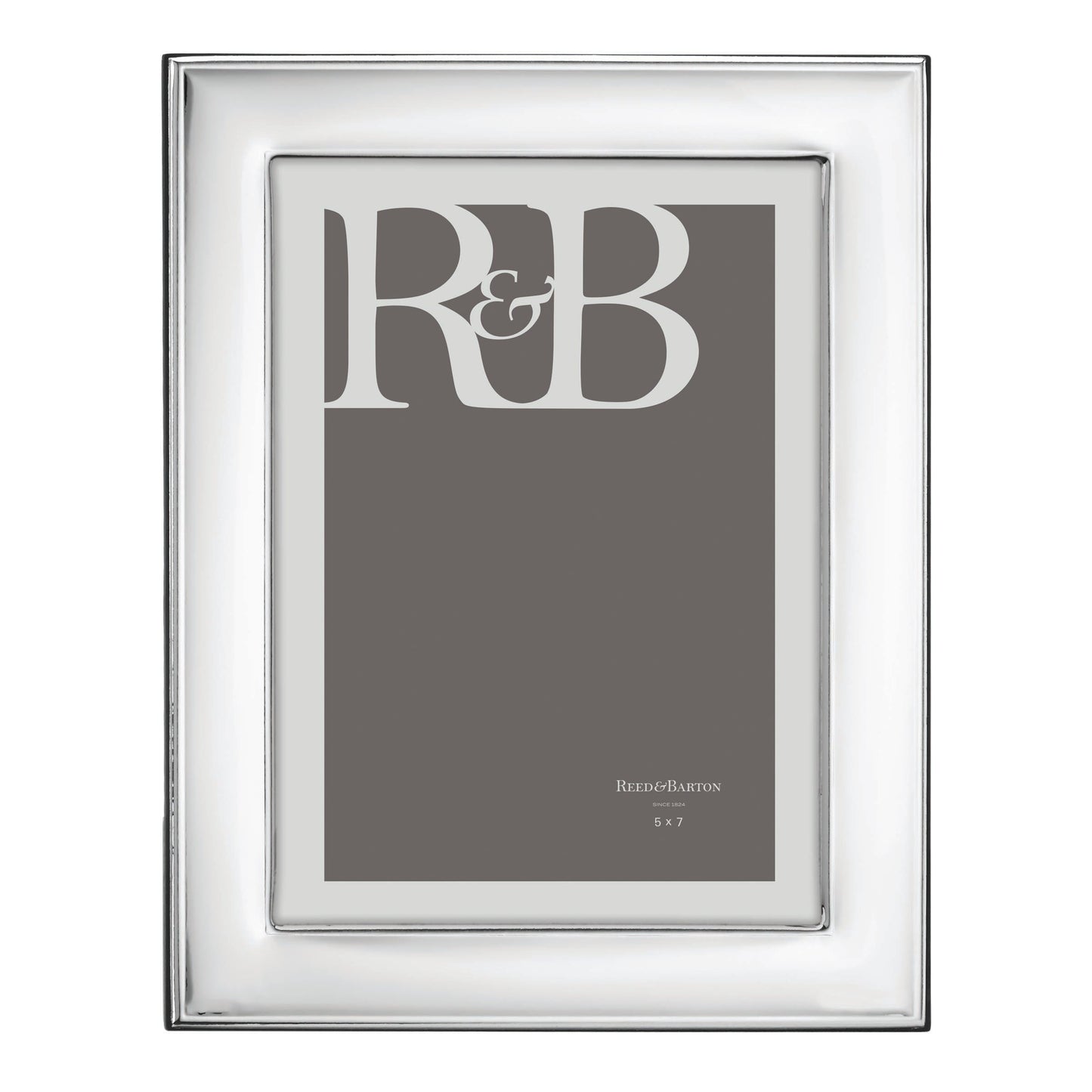 Naples Silverplate 5x7 Photo Frame