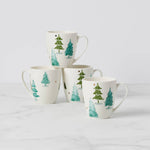 Balsam Lane Mugs, Set of 4