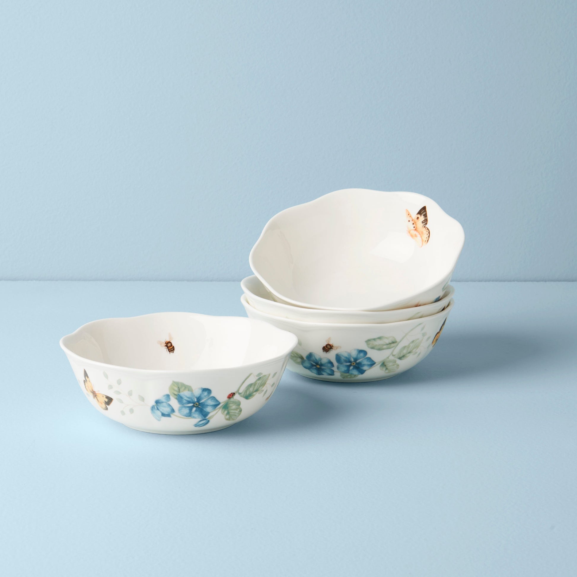 Butterfly Meadow All-Purpose Bowls, Set of 4
