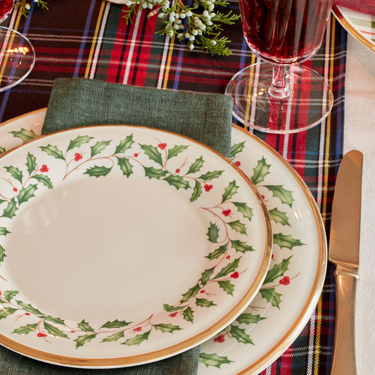 Holiday Dinner Plates, Set of 6