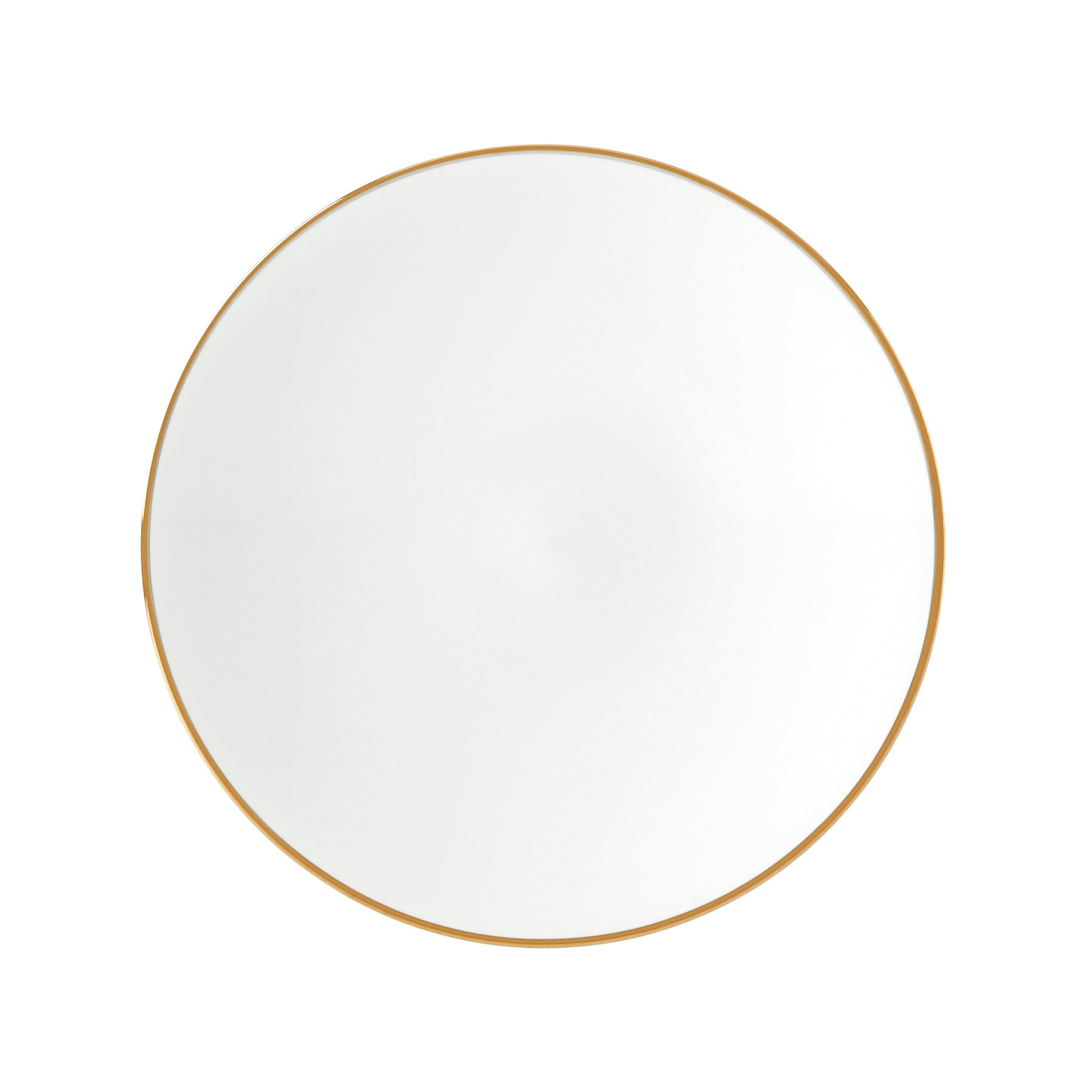 Trianna White Salad Plate