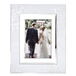 Silver Peony 5x7 Photo Frame