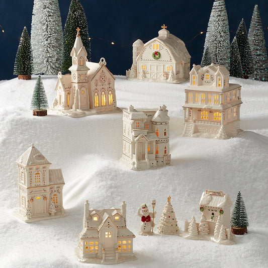 Mistletoe Park Christmas Trees for Sale Figurine