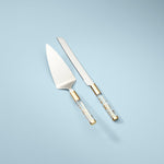 Opal Innocence 2-Piece Cake Knife & Server Set