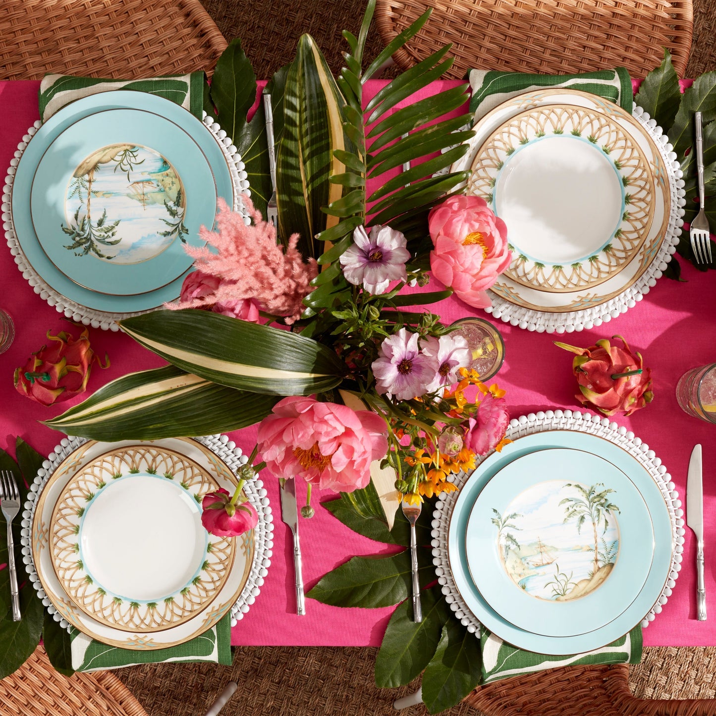 British Colonial Tradewind Accent Plate