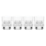 Sloane Crystal Double Old-Fashioned Glasses, Set of 4