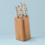 Butterfly Meadow 6-Piece Cutlery Block Set
