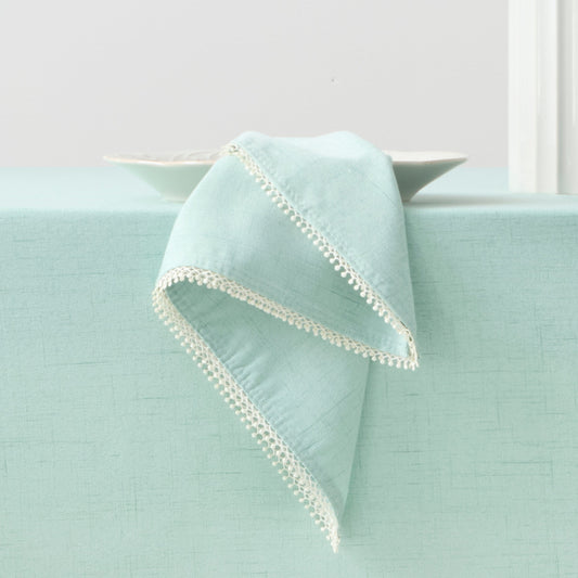 French Perle Ice Blue Napkin, Set of 2