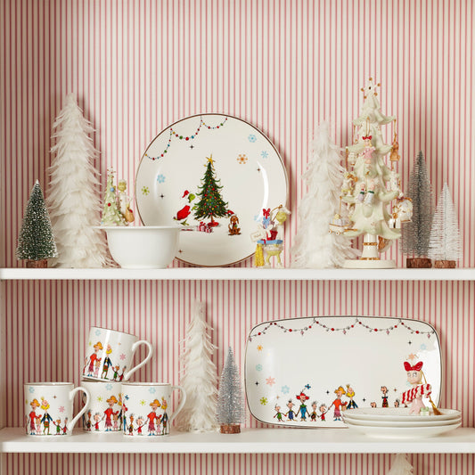 How The Grinch Stole Christmas 12-Piece Ornament & Tree Set