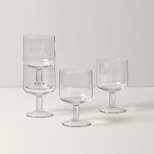 Tuscany Classics Stackable Wine Glasses, Set of 4