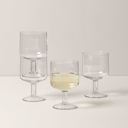 Tuscany Classics Stackable Wine Glasses, Set of 4