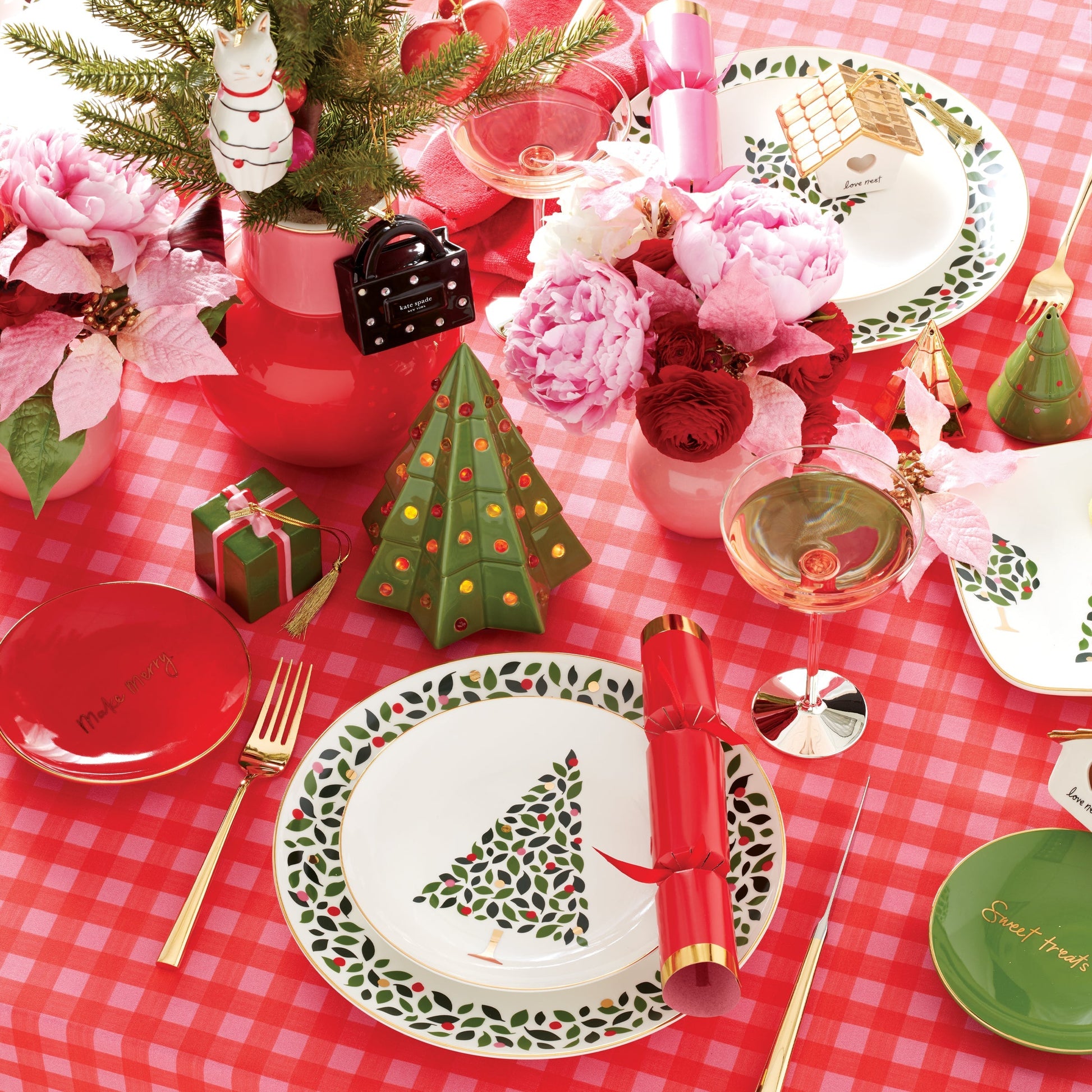 Figural Evergreen Tree Salt & Pepper Set