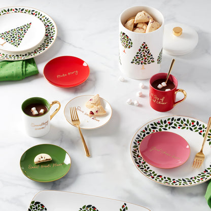 Evergreen Dinner Plates, Set of 4