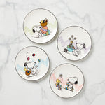 Snoopy Easter Accent Plates, Set of 4