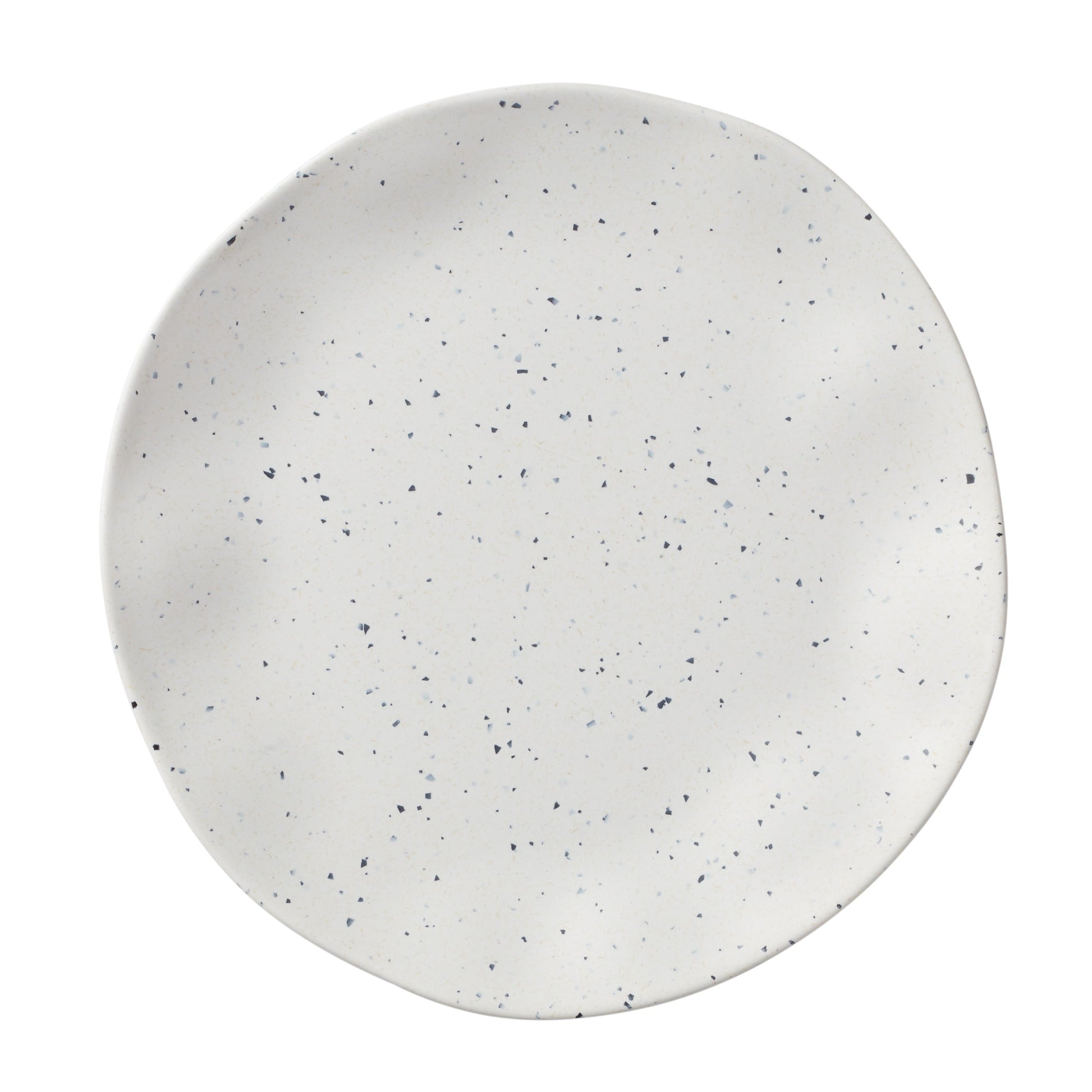 Terrazzo Melamine Cream 12-Piece Dinnerware Set
