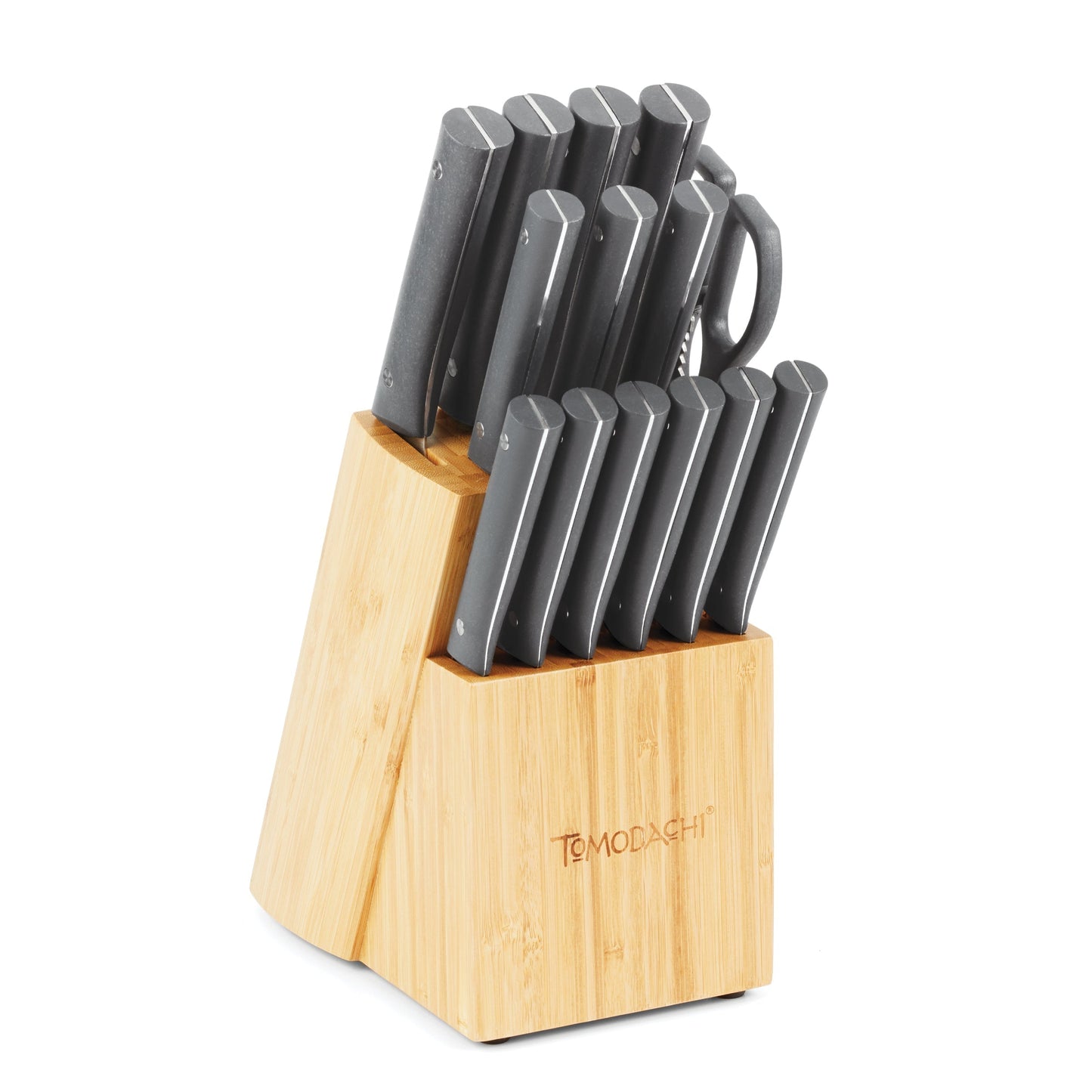 Harvest Slate 15-Piece Cutlery Block Set