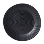 Ridge Black Salad Plate