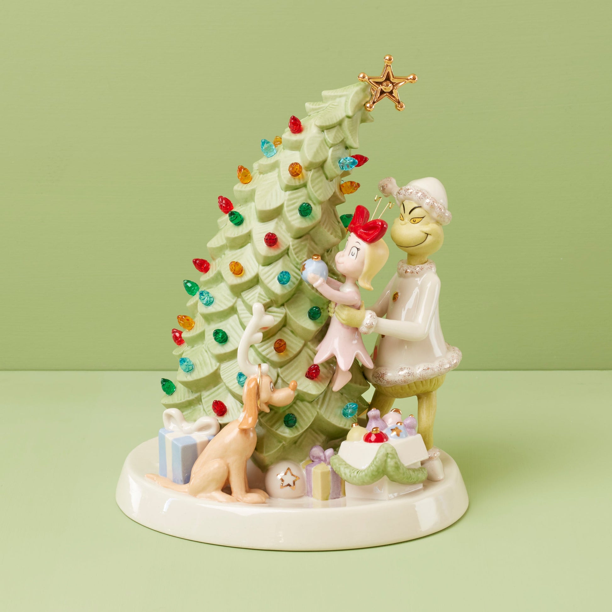 Grinchie Tree Lit Figurine