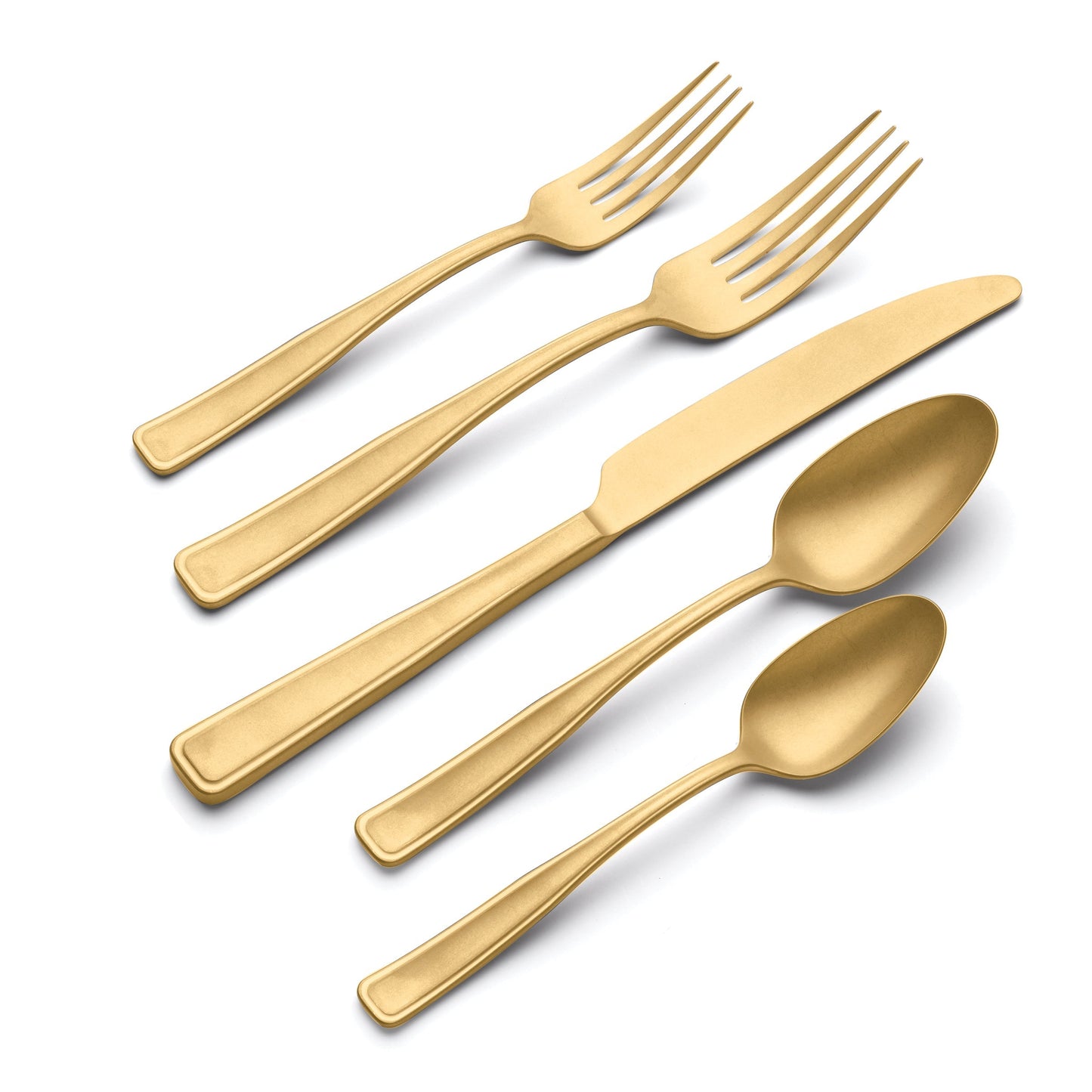 Reid Champagne Vintage 20-Piece Flatware Set
