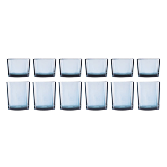 Stackables Blue Drinkware, Set Of 12