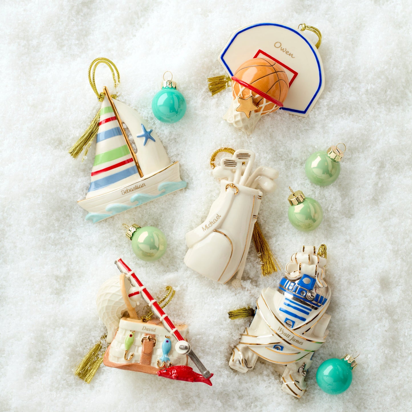 Personalized Gone Fishing Ornament