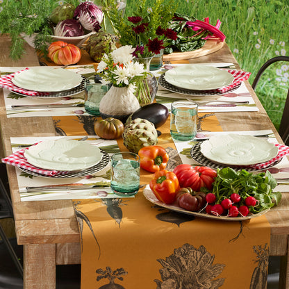 Butterfly Meadow Floral Green Accent Plates, Set of 4