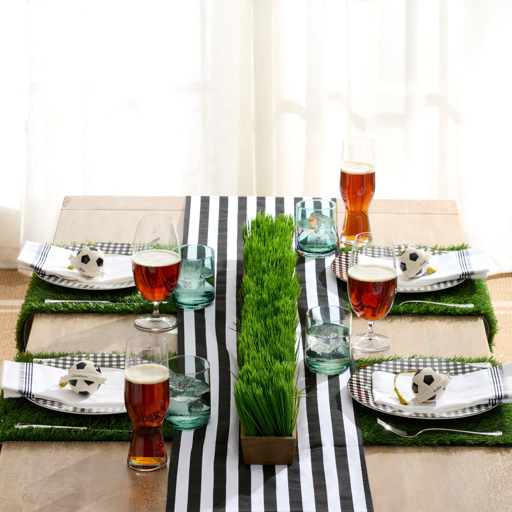 Tuscany Classics Assorted Beer Glasses, Set of 4