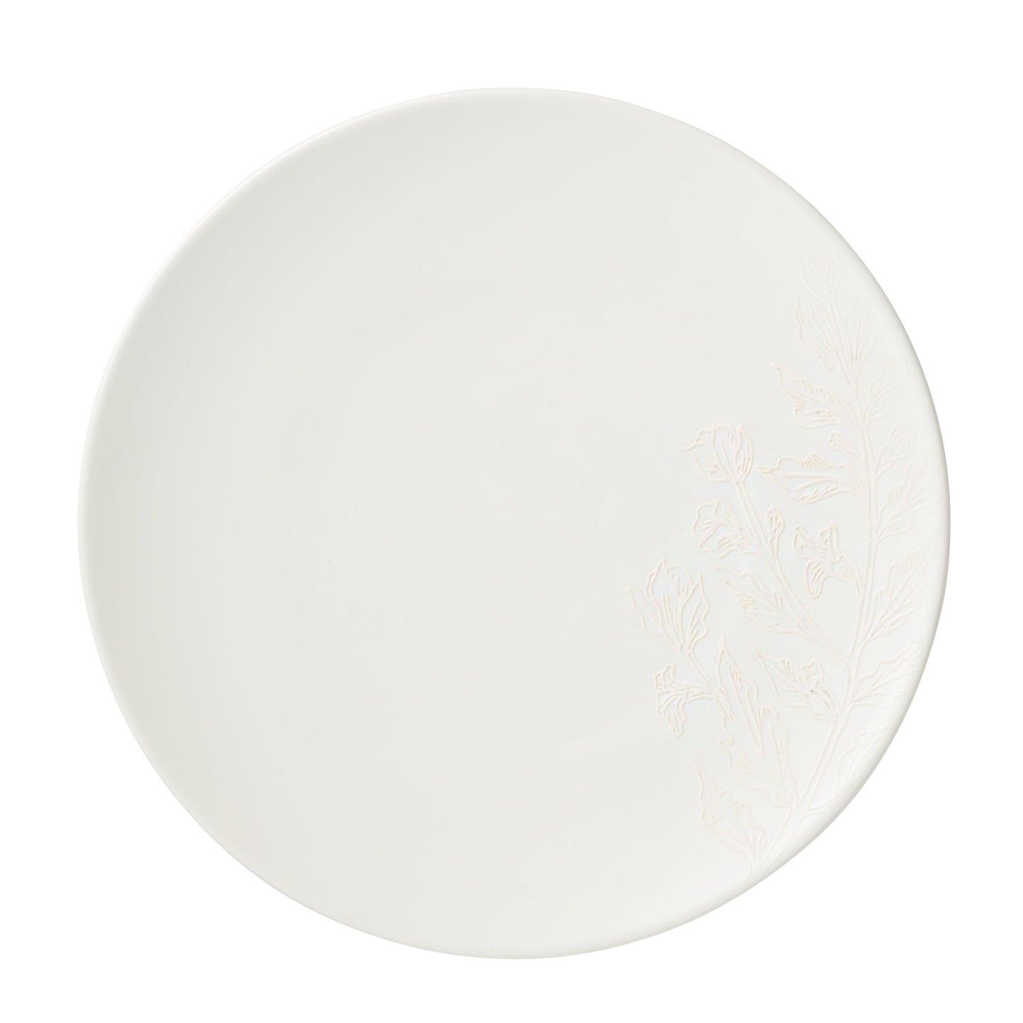 Roseto White 12-Piece Dinnerware Set