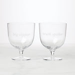 Truth Spiller & Big Sipper Short Glasses, Set of 2