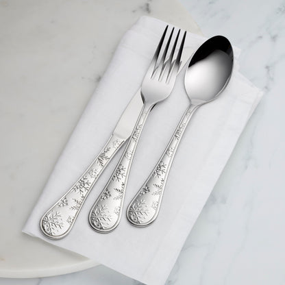 Snowflake Wishes 12-Piece Flatware Set