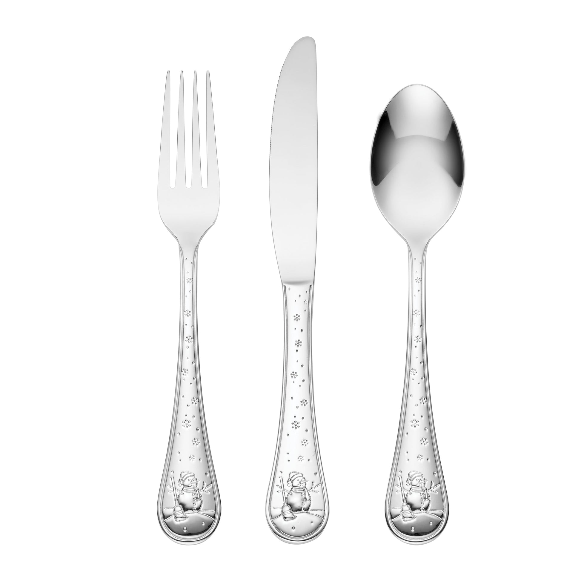 Snowman 12-Piece Flatware Set