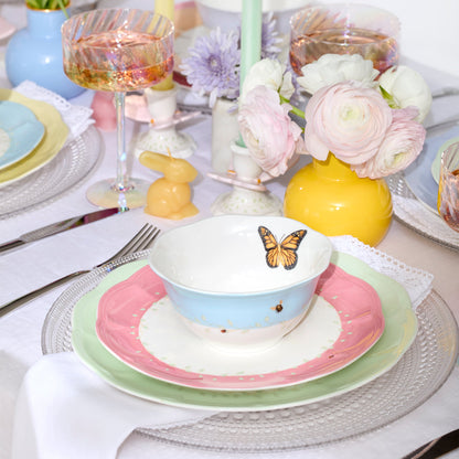 Butterfly Meadow Colors 18-Piece Dinnerware Set